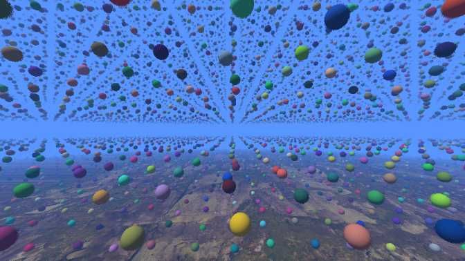 Blue Noise Motion Blur Test
