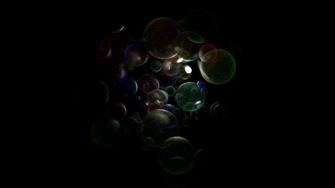 3D balphysics pathtracing