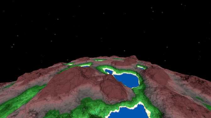 Spinning Terrain
