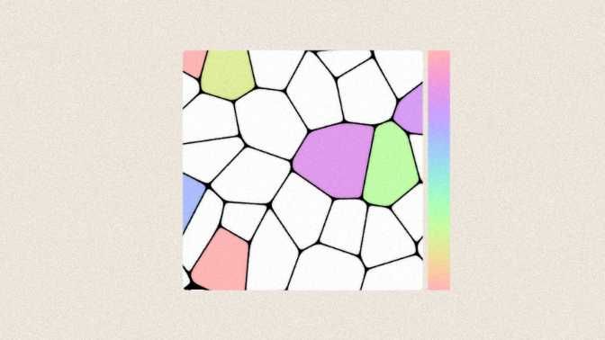 Pastel Voronoi :)